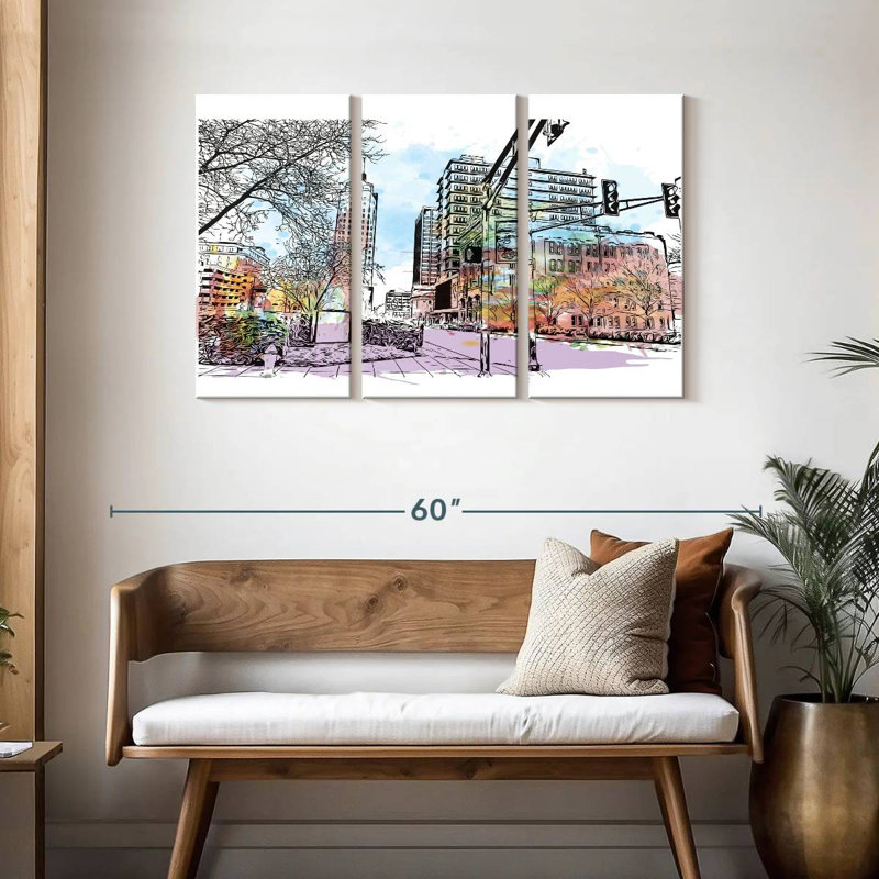 Rorry Fort Wayne Traffic Lights, 28" H x 45" W