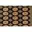 High-Quality Hand-Knotted Black Area Rug