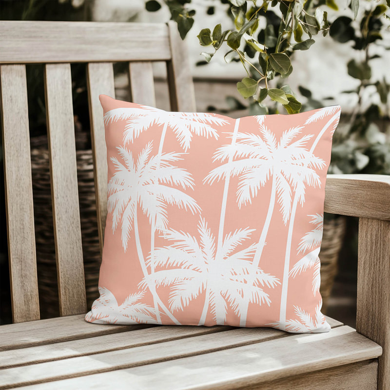 Palm Outdoor Pillow, 20"H x 20"W