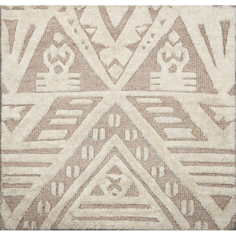 Bariloche Hand Woven Kilim Wool Geometric Area Rug, Rectangle 3' x 5'