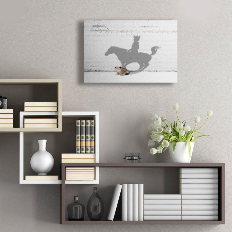  «Believe 2» par John Hovenstine, art mural en verre acrylique, 24 po x 16 po, H 16 po x l 24 po