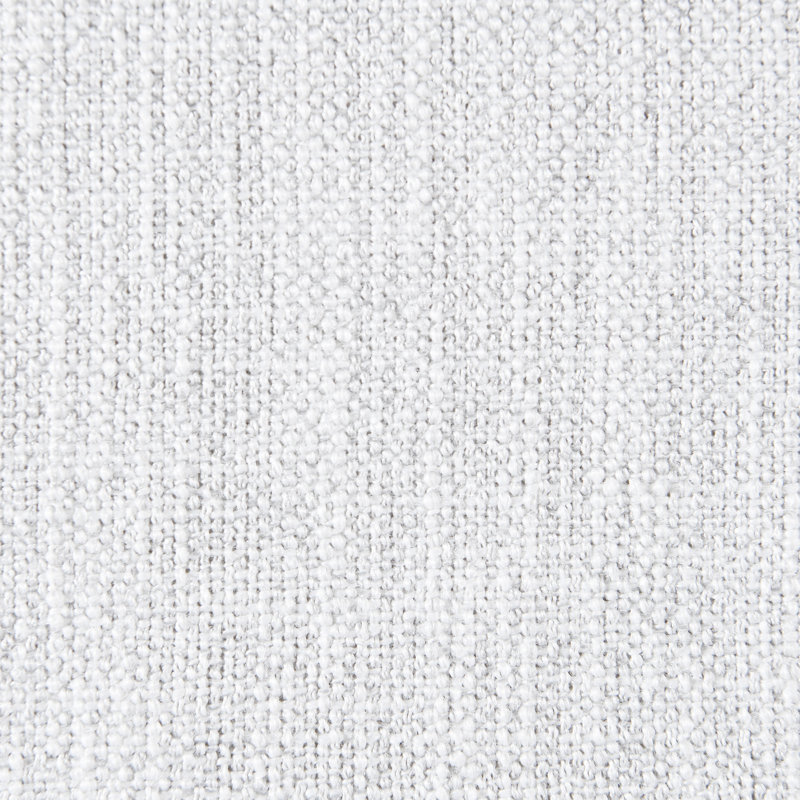 Lit gigogne simple Myles Pittenger, Tissu texturé en lin crème