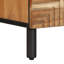 40cm W Metal Bedside Table