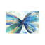 Blue Butterfly by Kelsey Hochstatter - Painting on Canvas-1478040184-1584300558