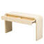 Console moderne de couleur crème abricot avec fonctionnalité de tiroir-1903908589