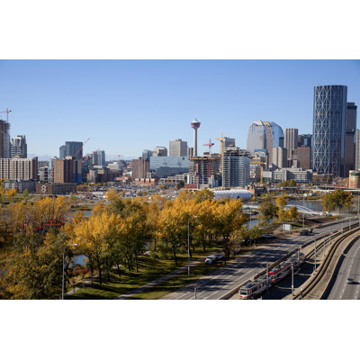Calgary - Wrapped Canvas Photograph