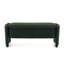 Élégant banc de rangement avec repose-pieds en forme de boucle avec un design simple et grand-118354548
