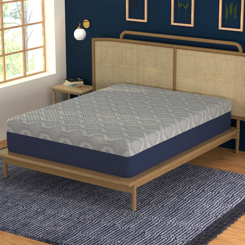 Matelas hybride en mousse viscoélastique isotonique Symbole, Simple extra long