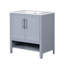 Meuble-lavabo multifonctionnel avec portes et tiroirs 30 po avec lavabo 30 po-710167830