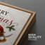 «Highland Cow Christmas Holiday», photos de salon, impression sur toile encadrée-132863018-132863019