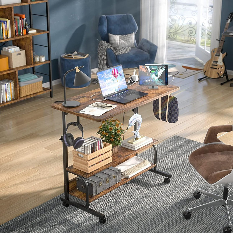 Bureau pour travailler debout réglable en hauteur avec prises de courant, ...