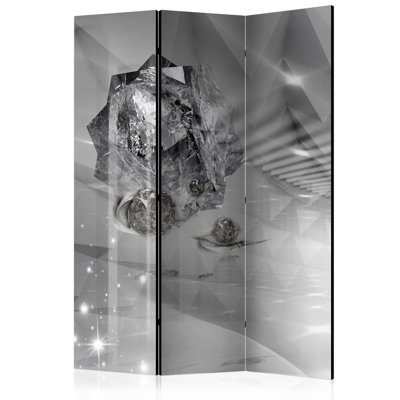 Abstract Greyness Room Divider