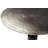 Higsby 30" Round Aluminum Bistro Table, Nickel