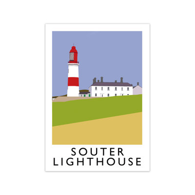 Souter Lighthouse by Richard O'Neill - Print