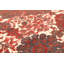 Tapis en laine rouge foncé 4 pi 11 po x 8 pi 9 po main one-of-kind-noué la 2010 Suazo