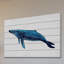 Reproduction d’art sur bois blanc "baleinee baleine" par amanda greenwood-17716446