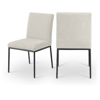Reeves Chenille Fabric Dining Side Chair