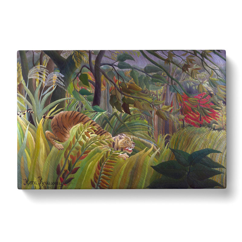 Surprise by Henri Rousseau - Wrapped Canvas, 35cm H x 50cm W x 3cm D