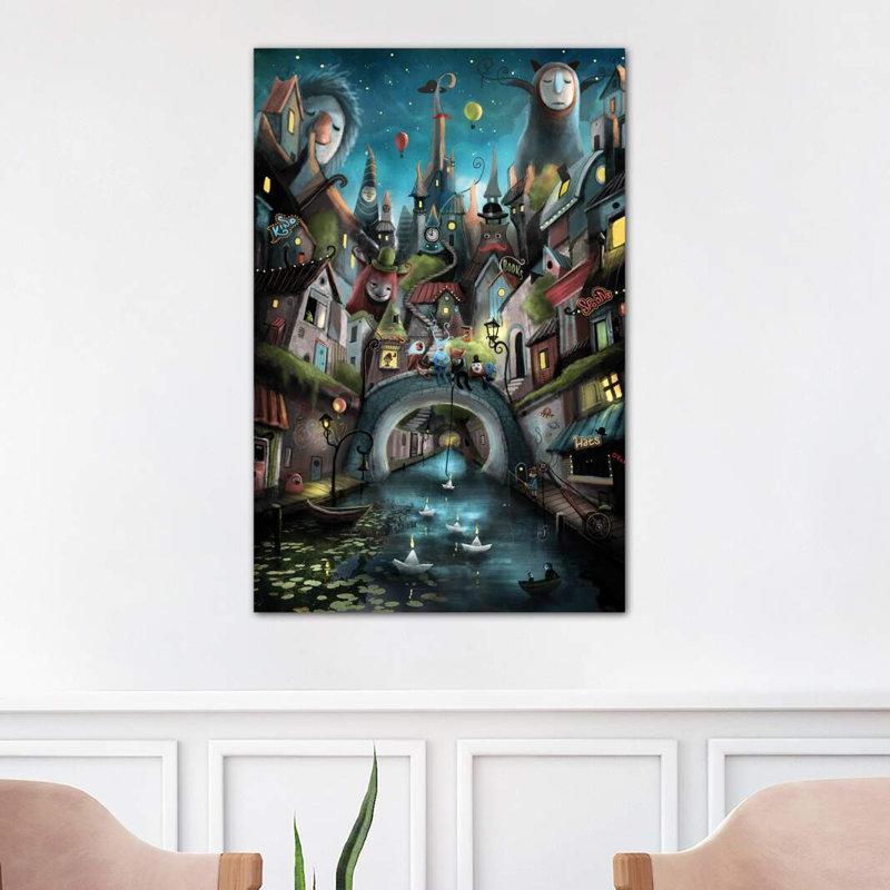 Pinnacles by Alexander Jansson - Wrapped Canvas Print, 101.6 cm H x 66.04 cm W x 1.91 cm D
