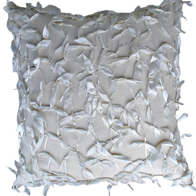 Lino Ribbon Square Pillow