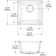 16" x 16" Double Basin Undermount Kitchen Sink with Accessories