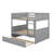 Full Over Full Bunk Bed With Trundle-1155272291