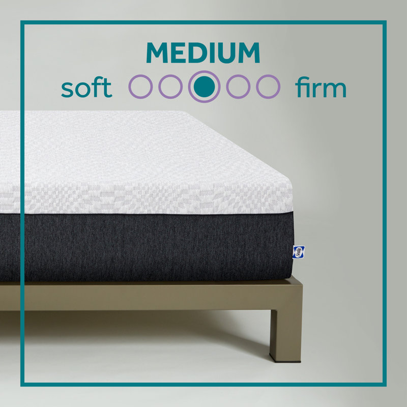 Sealy to Go 12” Medium Memory Foam Mattress in a Box, King