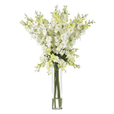 Delphinium Arrangement in Vase