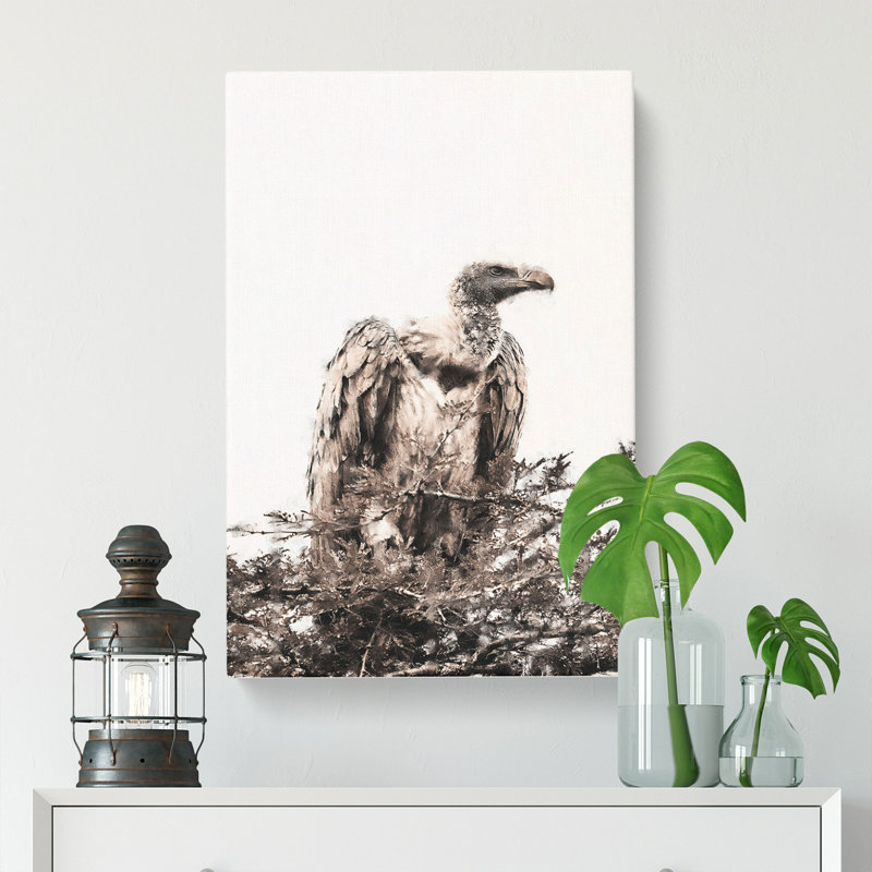 Vulture Vol.1 - Wrapped Canvas, 76cm H x 50cm W x 3cm D