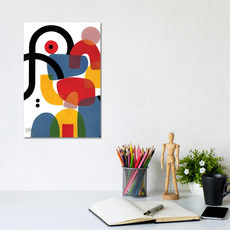 Rassembleur De Pensées by Antony Squizzato - Wrapped Canvas Print, 30.48cm H x 20.32cm W x 1.905cm D