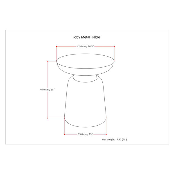 Dimensions du produit