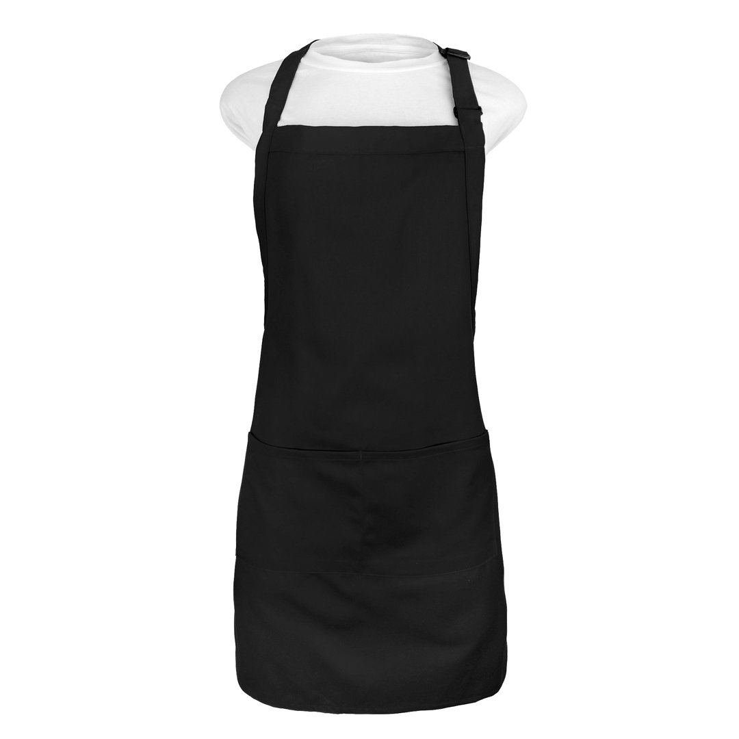 Kaufman Solid Color Bib Apron Charlton Home® 
