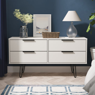 Turah 115cm W 4 - Drawer Chest of Drawers