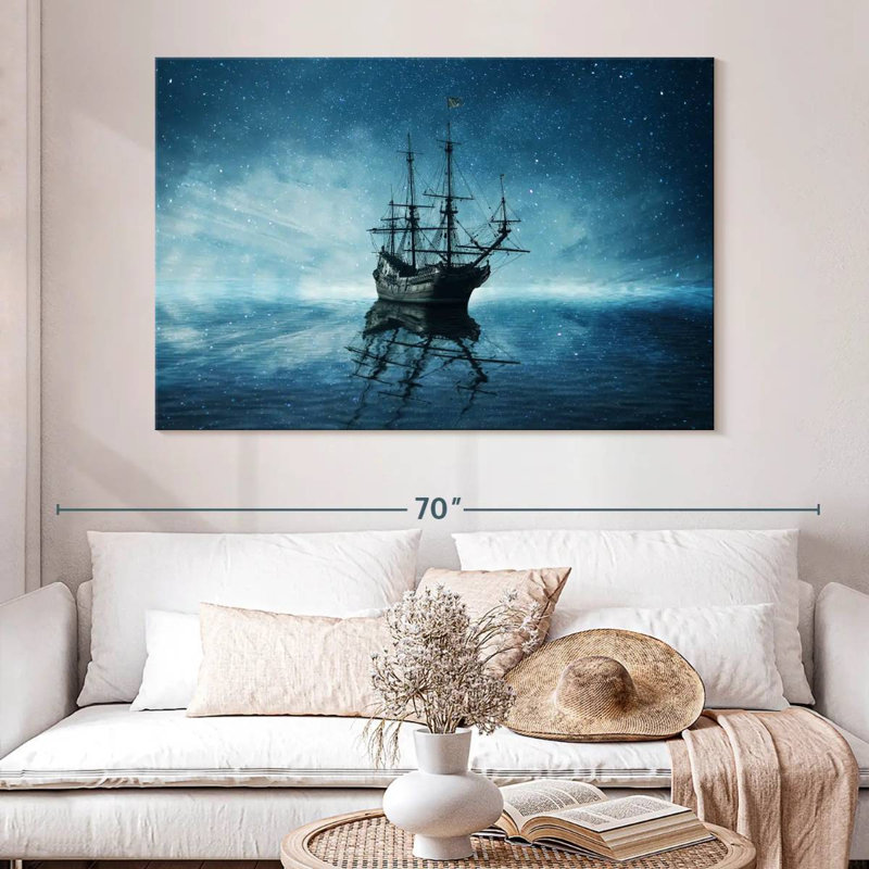 Aletra Old Ship, 34" H x 51" W