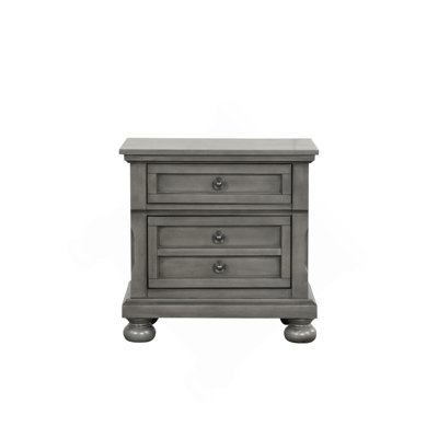 Table de chevet Meade G8905-N, gris