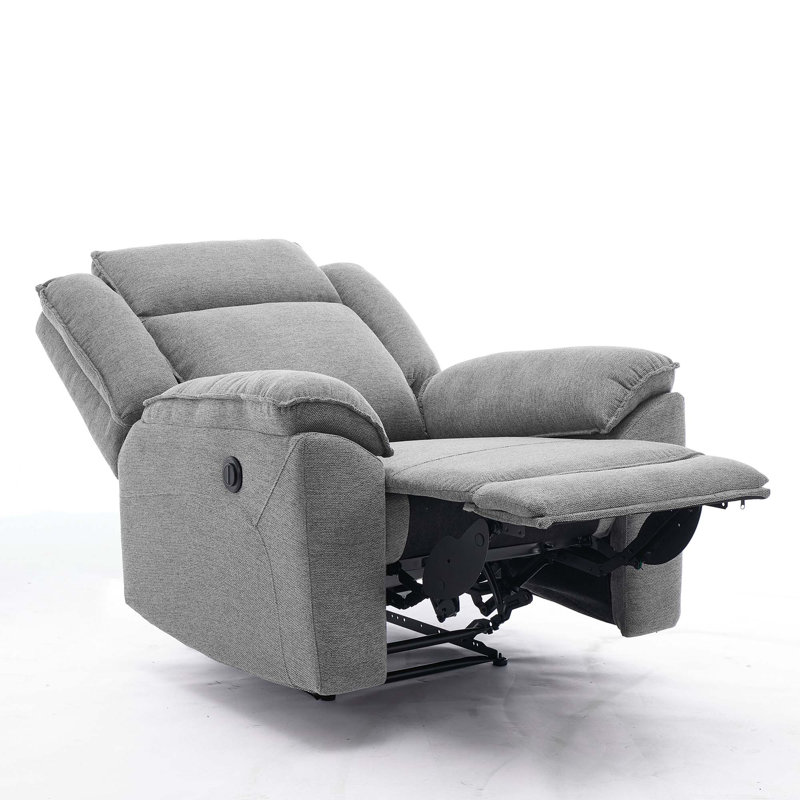 97cm Wide Wall Recliner Home Theatre Recliner, Grey