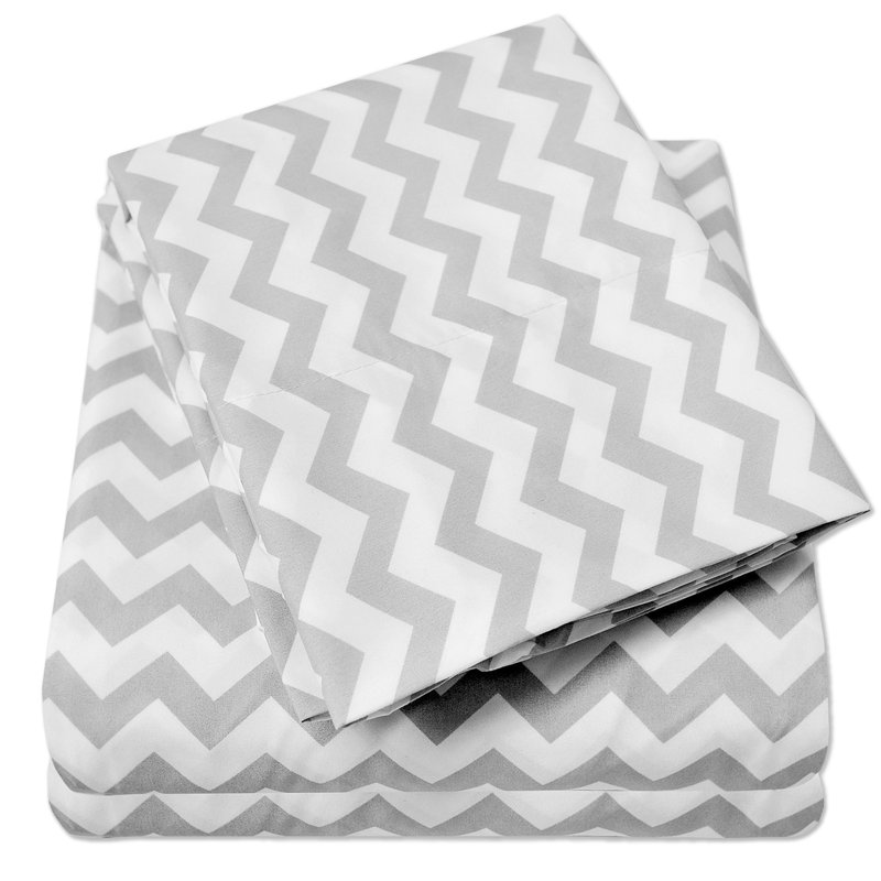 Draps extra doux pour chambre à coucher, Double, Marbre gris