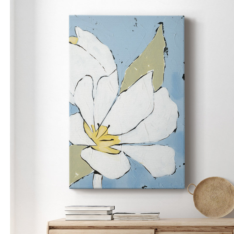 «White Tulip Triptych III», impression sur toile tendue, H 18 po x l 12 po x P 1 po