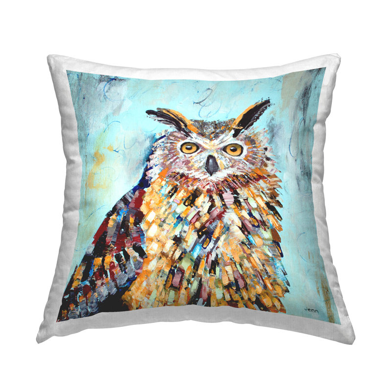 Polyester Throw Square Pillow Cover & Insert