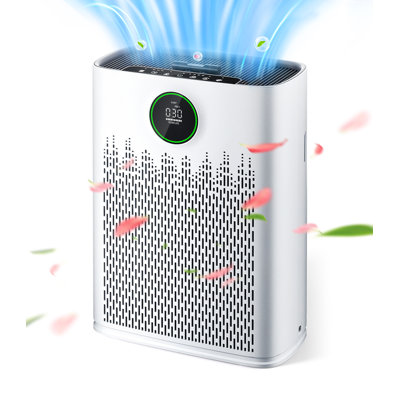 Air Purifiers for Home Large Room, Cover Up to 2400 Ft² with True HEPA Filter, 22dB Sleep Mode