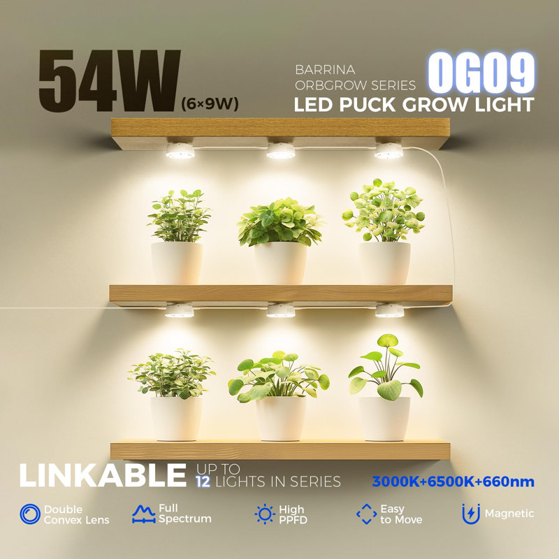 Barrina Orbgrow Og09 Puck Led Grow Light