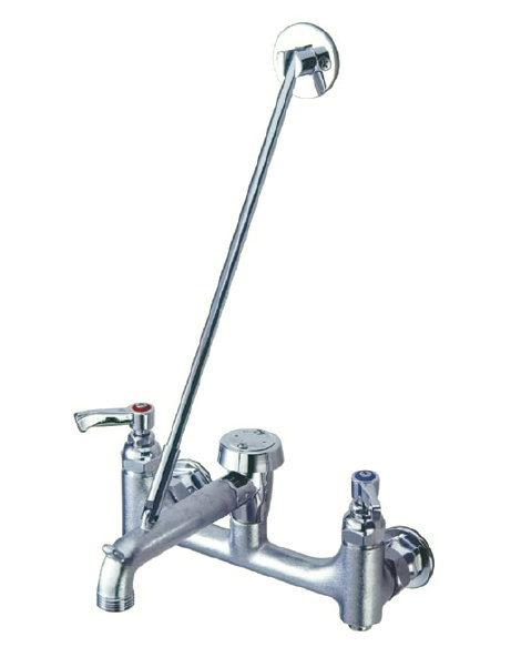 Rigid Bridge Faucet, Rough Chrome