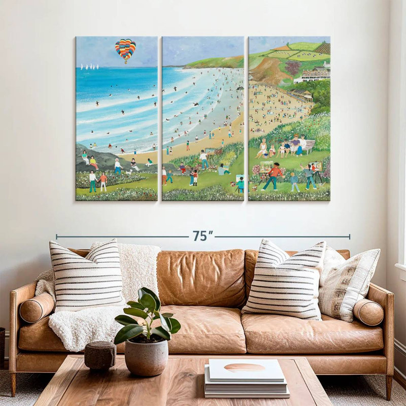 Gillard Watergate Bay Cornwall, H 42 po x l 65 po