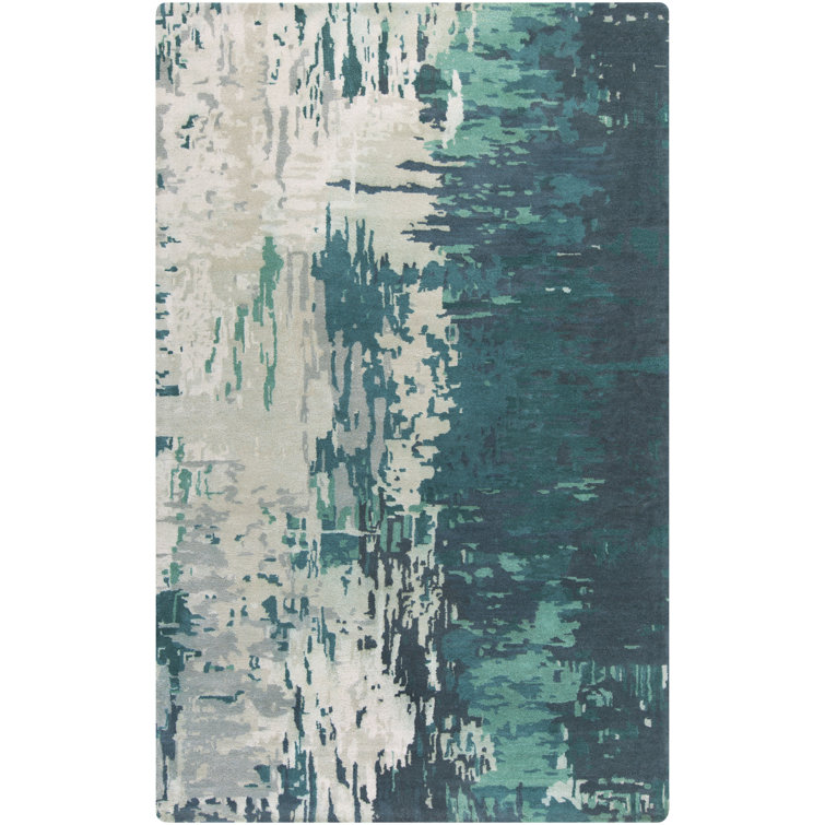 Ratcliff Hand Tufted Abstract Indoor Rug