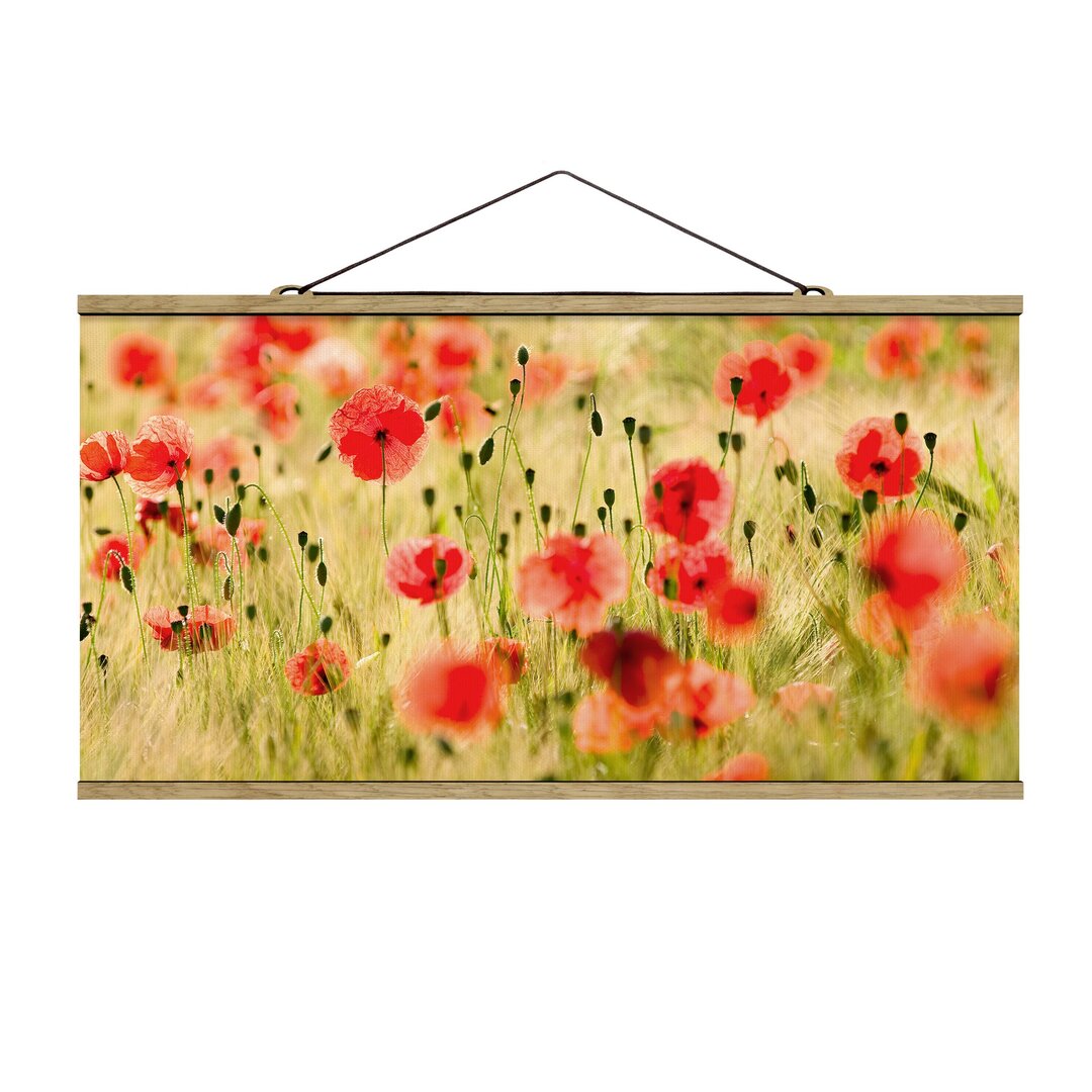 Wandbild Summer Poppies