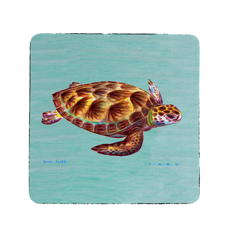 Sous-verre de tortue de mer
