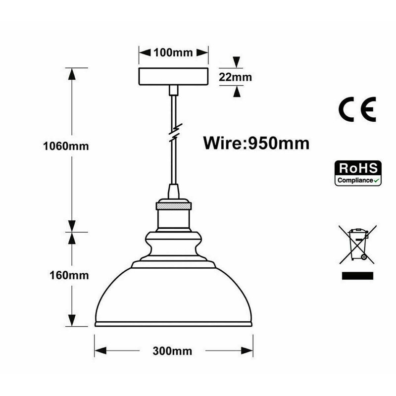Reich 1 - Light Dome Pendant, 116cm H x 29cm W x 29cm D, Gloss Green