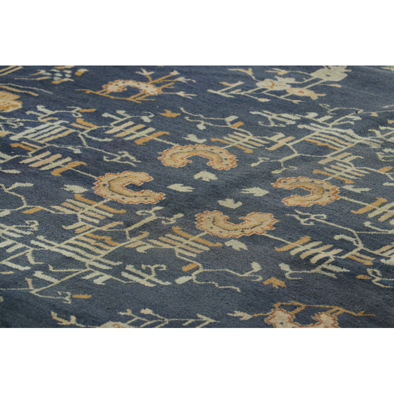 One-of-a-Kind 13’4”x17’10” Hand Knotted Area Rug