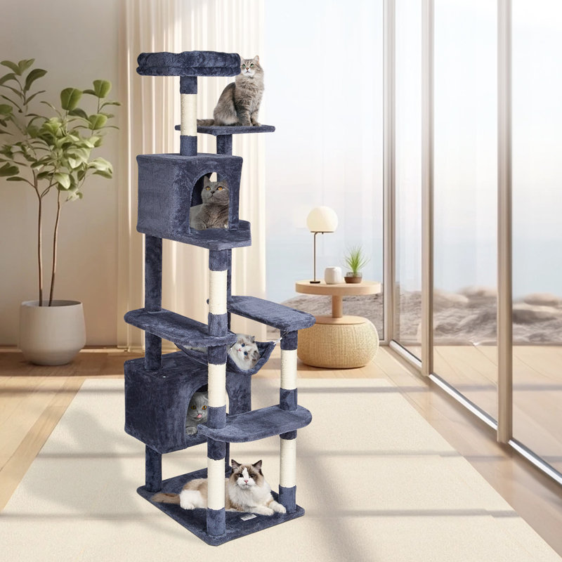182.9cm H Cat Tree