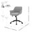 Palina Swivel Office Chair with Padded Arms-886582019